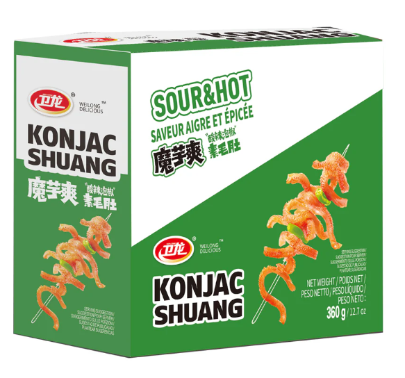 Weilong Konjac Juice 360g [Sour & Hot Flavor]