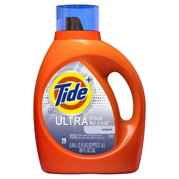 Tide Liquid Laundry Detergent High Efficiency Ultra Stain Release Orig 36 Ld (2.04L) - Brandco Direct Inc