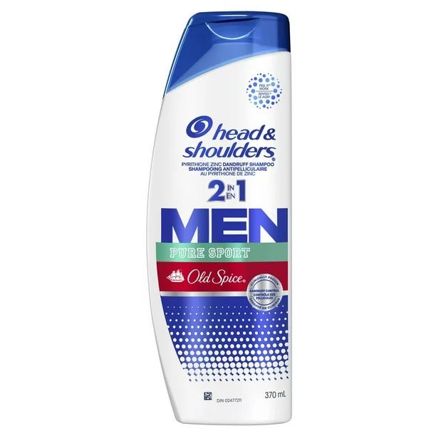 Head & Shoulders 2in1 Men Anti - Dand Sport Old Spice (370ml) - Brandco Direct Inc