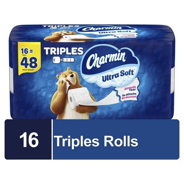 Charmin Ultra Soft 16TR=48R (198's) - Brandco Direct Inc