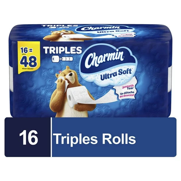 Charmin Ultra Soft 16TR=48R (198's)