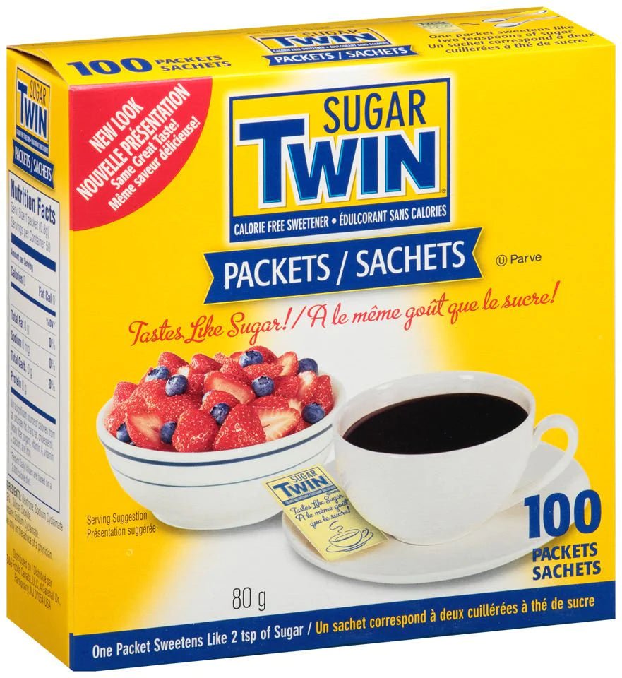 Sugar Twin Sweetener Original 80g (100's) - Brandco Direct Inc