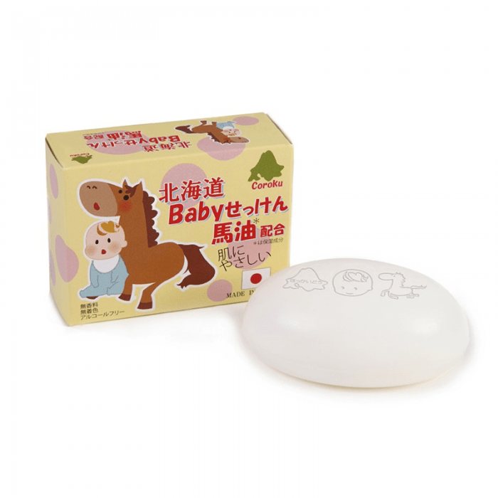 Hokkaido Baby Horse Oil Soap 80g - Brandco Direct Inc