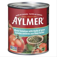 Aylmer Tomato Whole W Herbs&Spice (796ml) - Brandco Direct Inc
