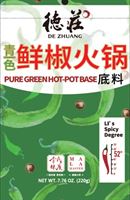 De Zhuang Pure Green Hot Pot Base 52° (220g) - Brandco Direct Inc