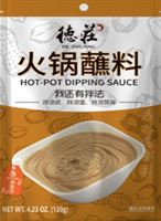 De Zhuang Hot Pot Dipping Sauce Original Sesame (120g) - Brandco Direct Inc