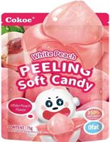 Cokoc Peelable Gummies Flavor White Peach (75g) - Brandco Direct Inc