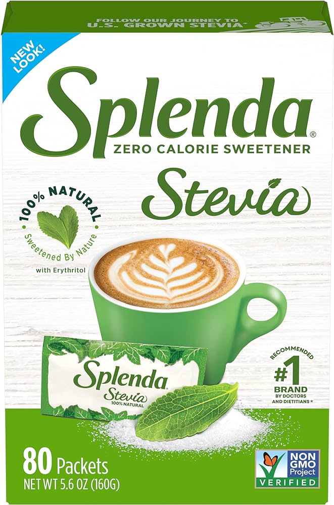 Splenda Stevia Sweetener Packets (80ct)