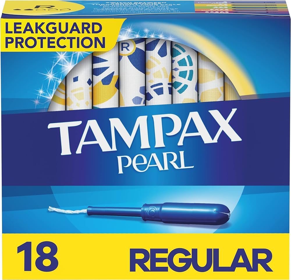 Tampax Pearl Unscented Tampons Regular (18's)