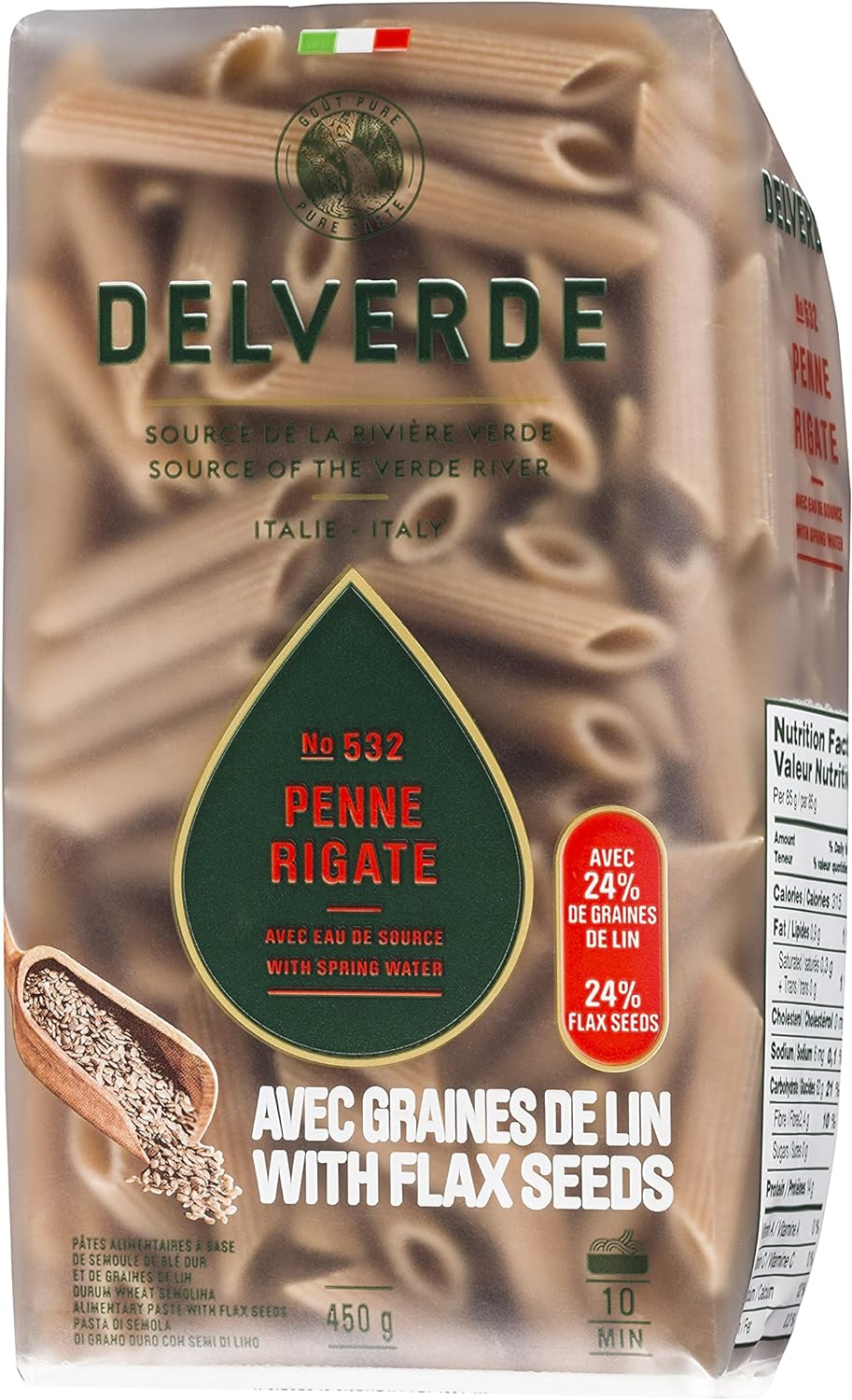 Delverde Rigatoni Pasta (450g)