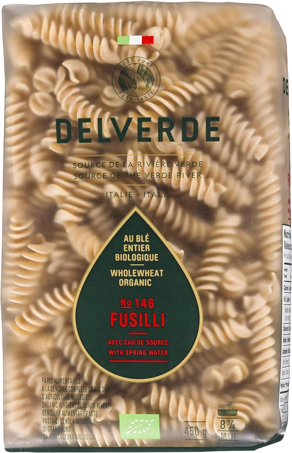 Pâtes Fusilli Delverde (450g)