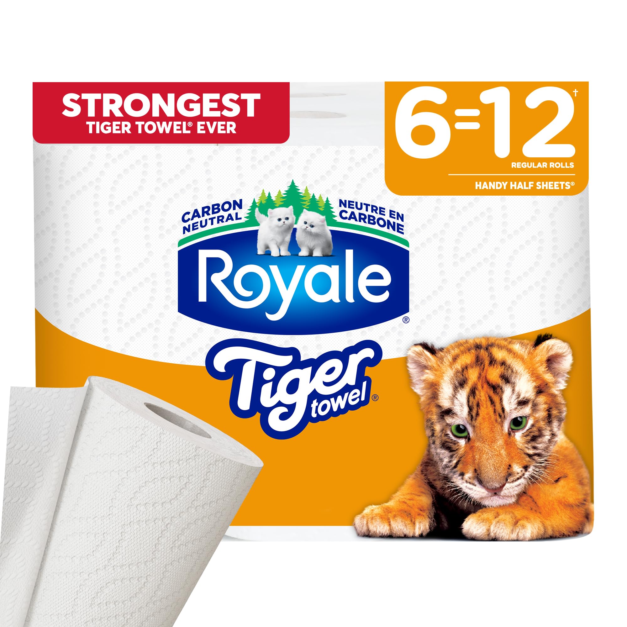 Royale Tiger PT 6DR=12R Full Sheets 64S (6 Rolls);T5xH4