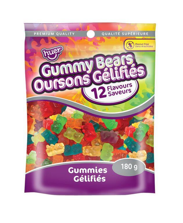 Huer 12 Flavor Bears (180g)