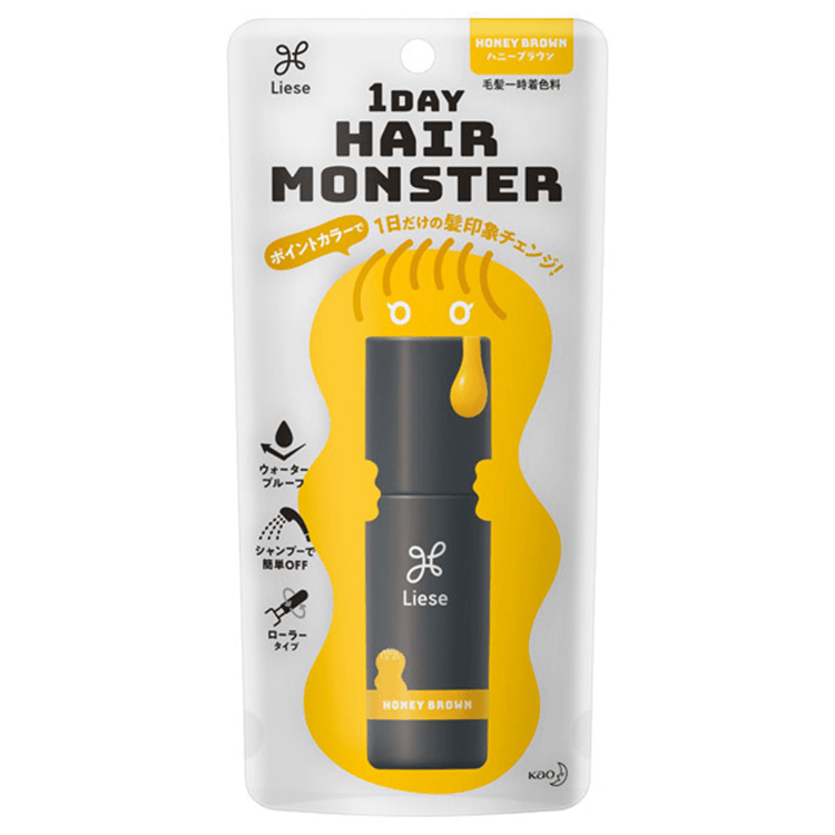 KAO Liese 1 Day hair monster dye 20ml - honey brown - Brandco Direct Inc