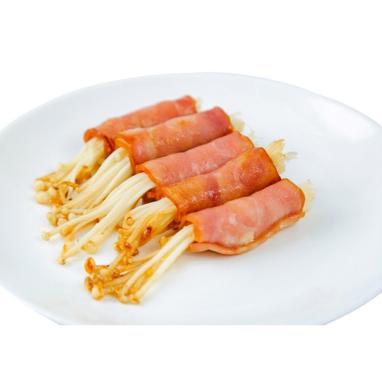 Lao Jianghu Bacon Enoki Mushroom Rolls (1 pack, 10 pieces) - Brandco Direct Inc