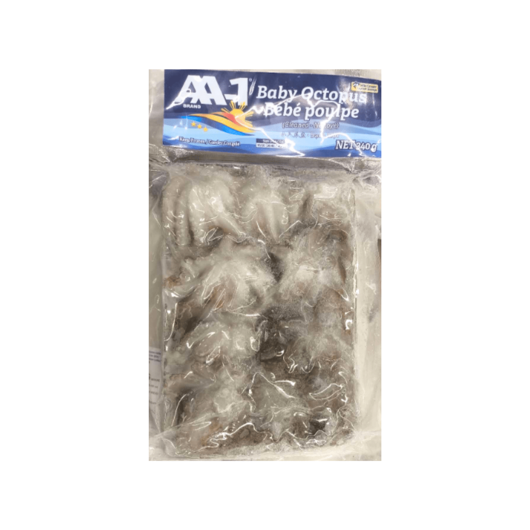 AA - 1 Cleaned Baby Octopus (340g) - Brandco Direct Inc