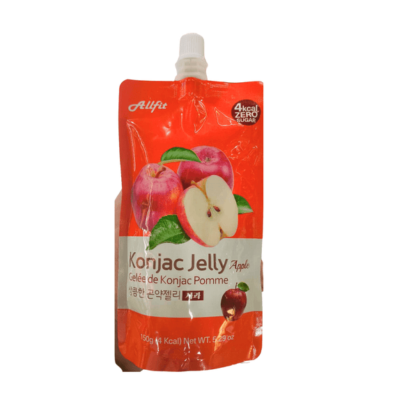 Allfit Konjac Jelly Apple 150g * 2 Pack - Brandco Direct Inc