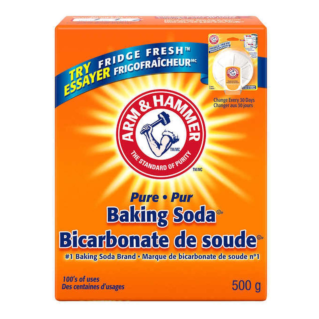 Arm & Hammer Baking Soda Medium(500g) - Brandco Direct Inc