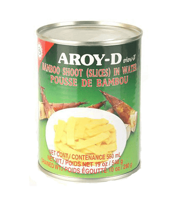 Aroy - D Bamboo Shoot Slice In Water (540g) - Brandco Direct Inc