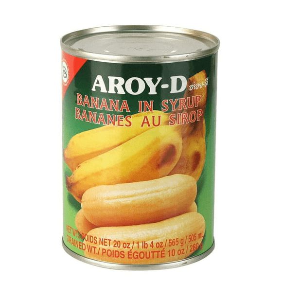 Aroy - D Banana In Syrup (565g) - Brandco Direct Inc