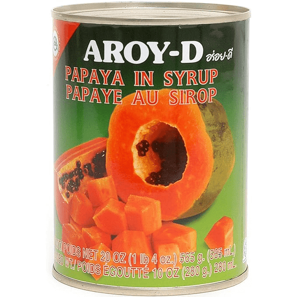 Aroy - D Papaya In Syrup (565g) - Brandco Direct Inc