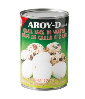 Aroy - D Quail Eggs In Water (425g) - Brandco Direct Inc