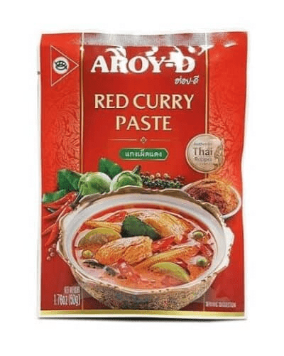 Aroy - D Red Curry Paste (50g) - Brandco Direct Inc