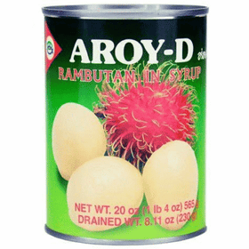 Aroy - D Rambutan In Syrup (565g) - Brandco Direct Inc