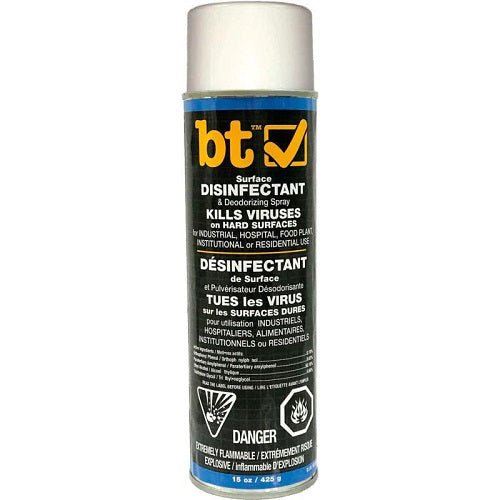 BT Surface Disinfectant Deodorizer Spray (425g) - Brandco Direct Inc