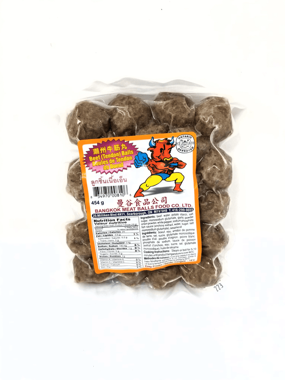Bangkok Chaozhou Beef Tendon Balls 454g - Brandco Direct Inc