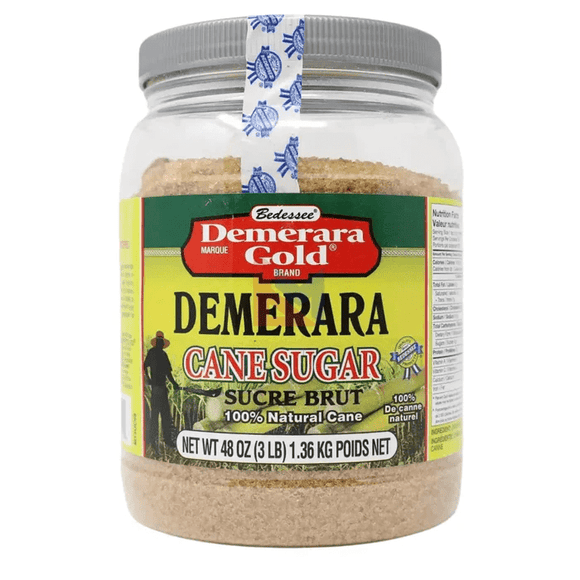 Demerara Gold Natural Cane Sugar - 3 Lbs - Brandco Direct Inc