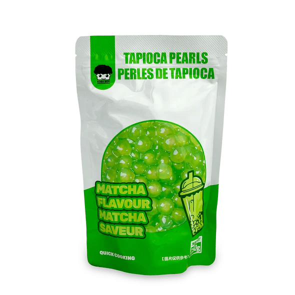 Boba Boy Tapioca Pearls Flavor Matcha (250g) - Brandco Direct Inc