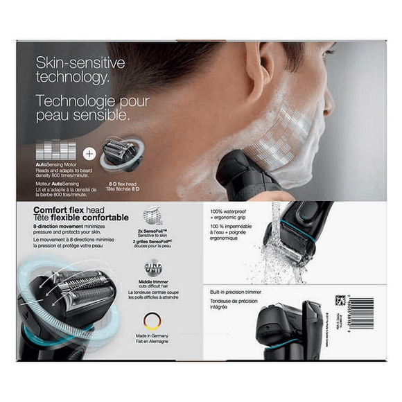 Braun Series 5 Men's Electric Shaver Set – Includes Shaver and Nose Hair Trimmer - Brandco Direct Inc