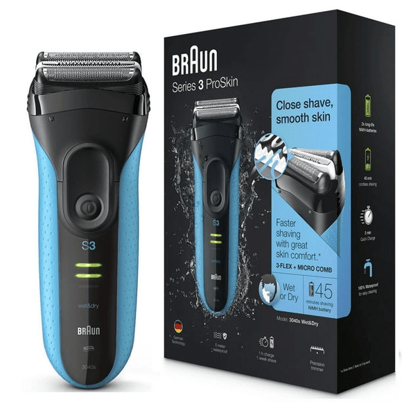 Braun Series 3 ProSkin Wet & Dry Electric Shaver for Men with Precision Trimmer - Brandco Direct Inc