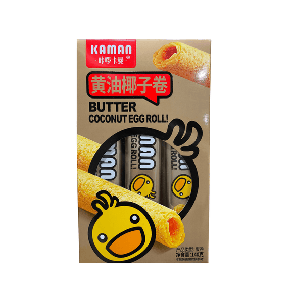 Butter Coconut Egg Roll (140g) - Brandco Direct Inc