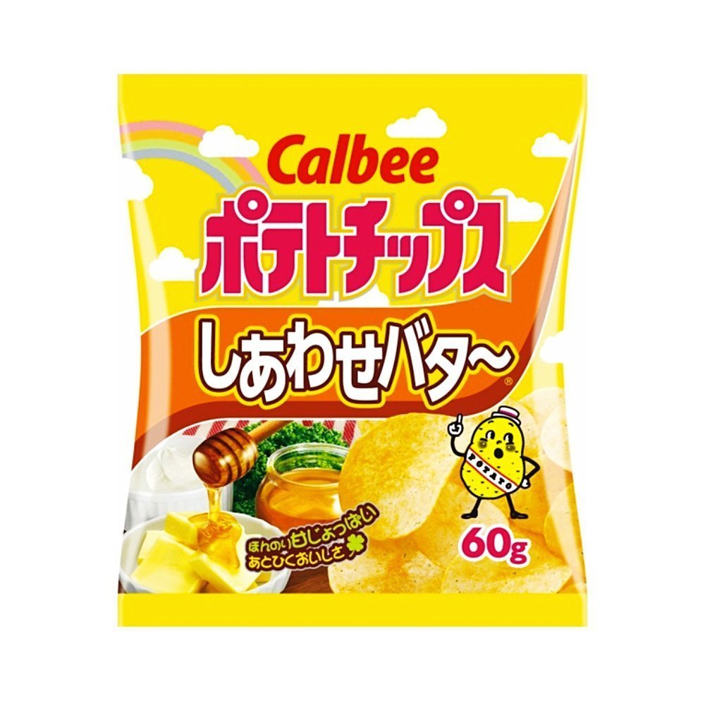 Calbee 60g Potato Chips Happy Butter (60g)