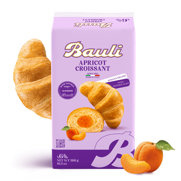 Bauli Apricot Croissant 6Ct (300g)