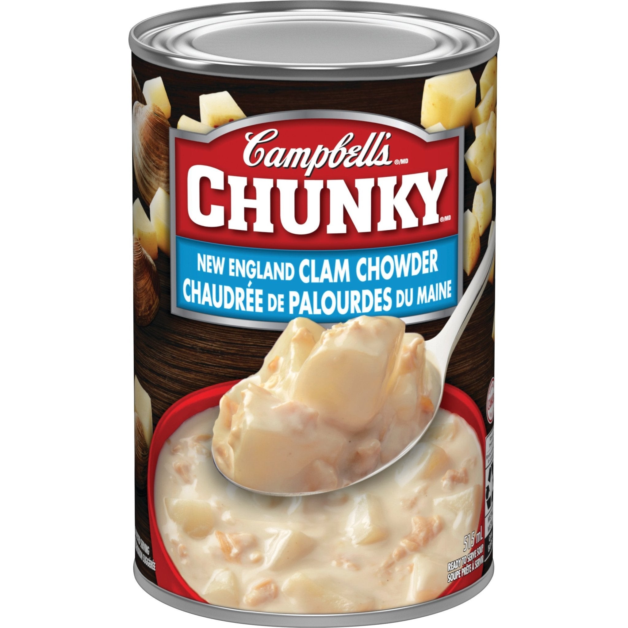 Campbell's Chunky New England Clam Chowder (515ml) - Brandco Direct Inc