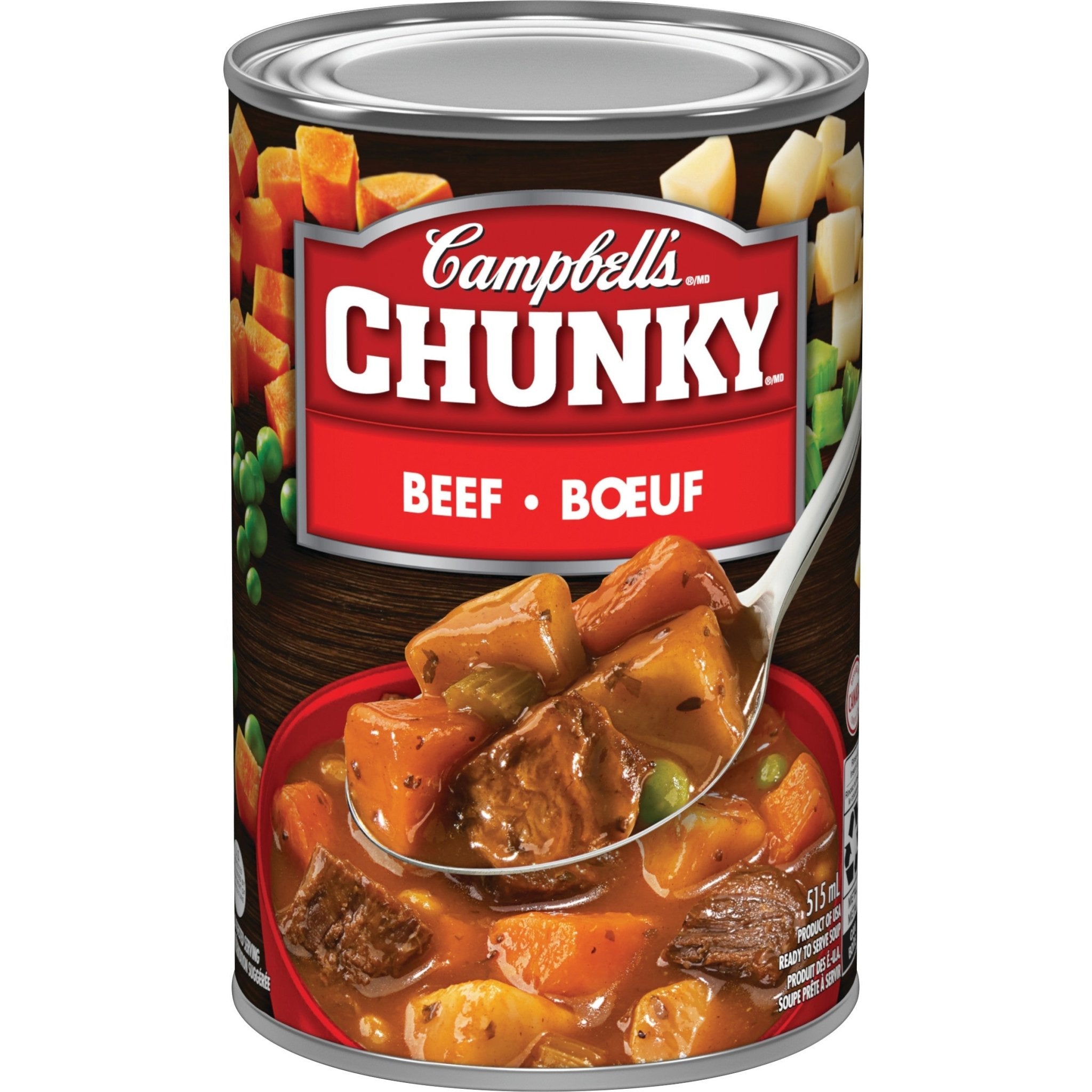 Campbell's Chunky Beef (515ml) - Brandco Direct Inc