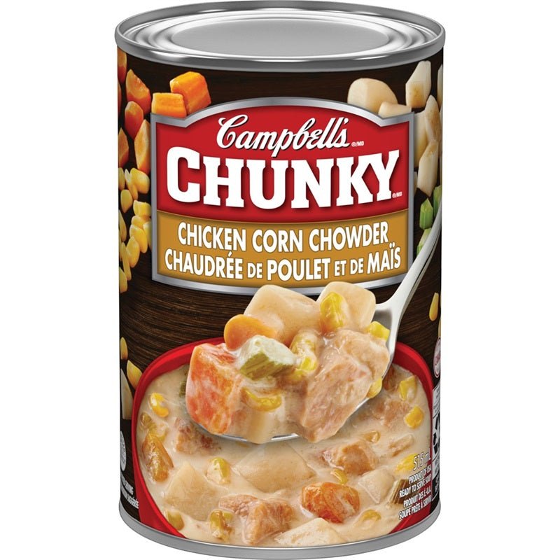 Campbell's Chunky Chicken Corn Chowder (515ml) - Brandco Direct Inc