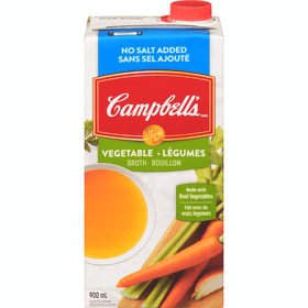 Campbell's Vegetable Broth No Salt (900ml) - Brandco Direct Inc
