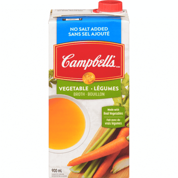Campbell's Vegetable Broth No Salt (900ml) - Brandco Direct Inc