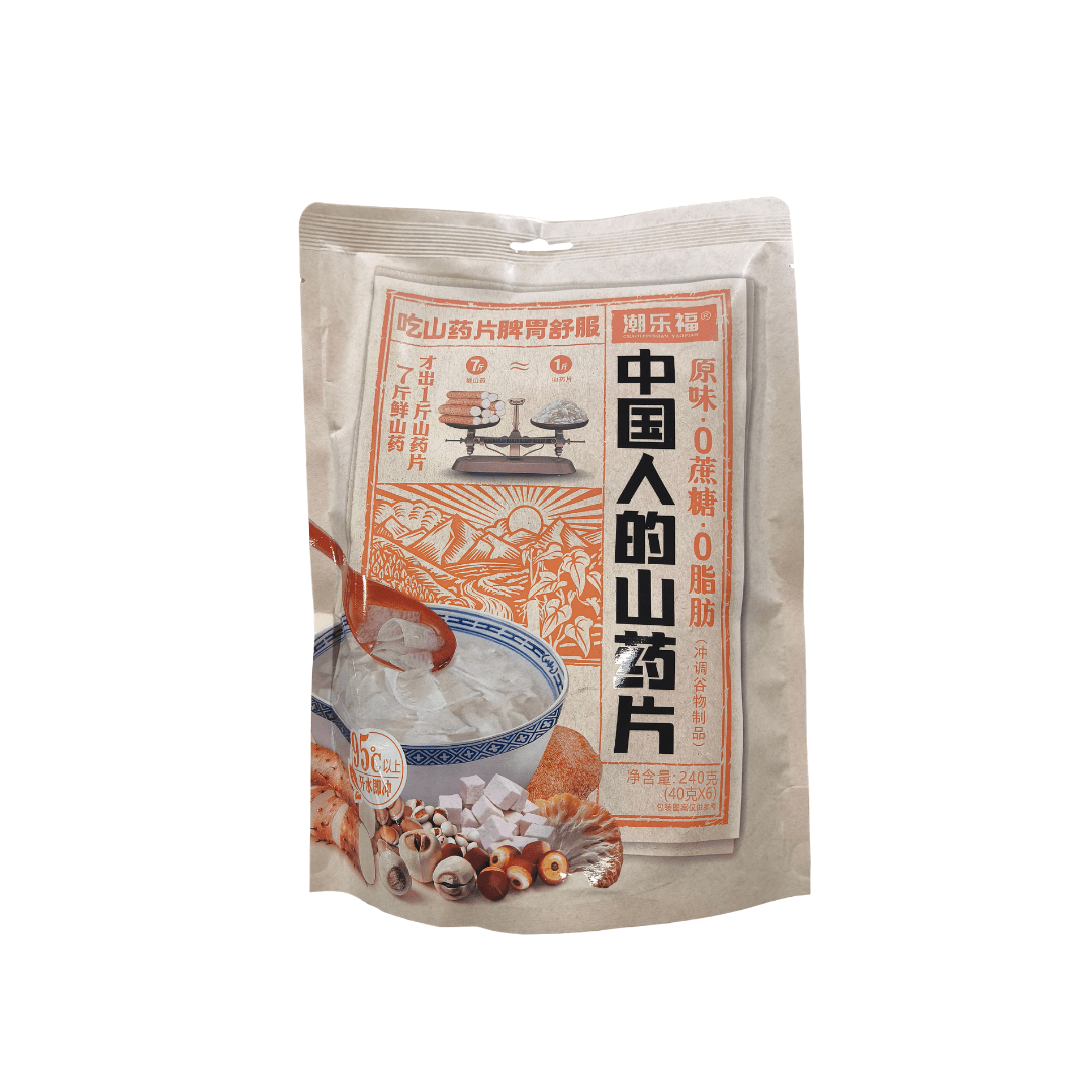 Chinese Yam Slices Original Flavors 0 Sucrose 0 Fat 240g - Brandco Direct Inc