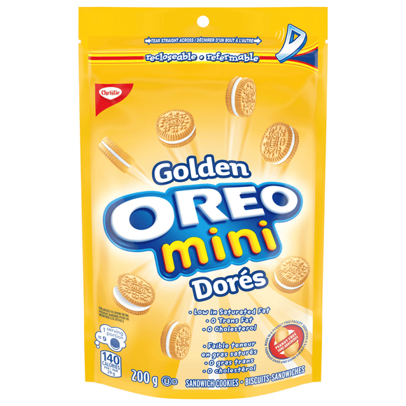 Christie Mini Oreo Cookies Recloseabl (200g) - Brandco Direct Inc