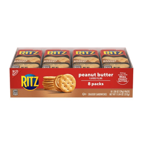 Christie RITZ Snack Pakes Peanut Butter (8x39g) - Brandco Direct Inc