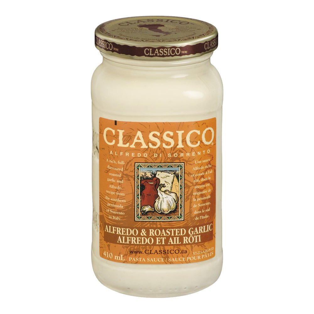 Classico Alfredo & Roasted Garlic (410ml) - Brandco Direct Inc