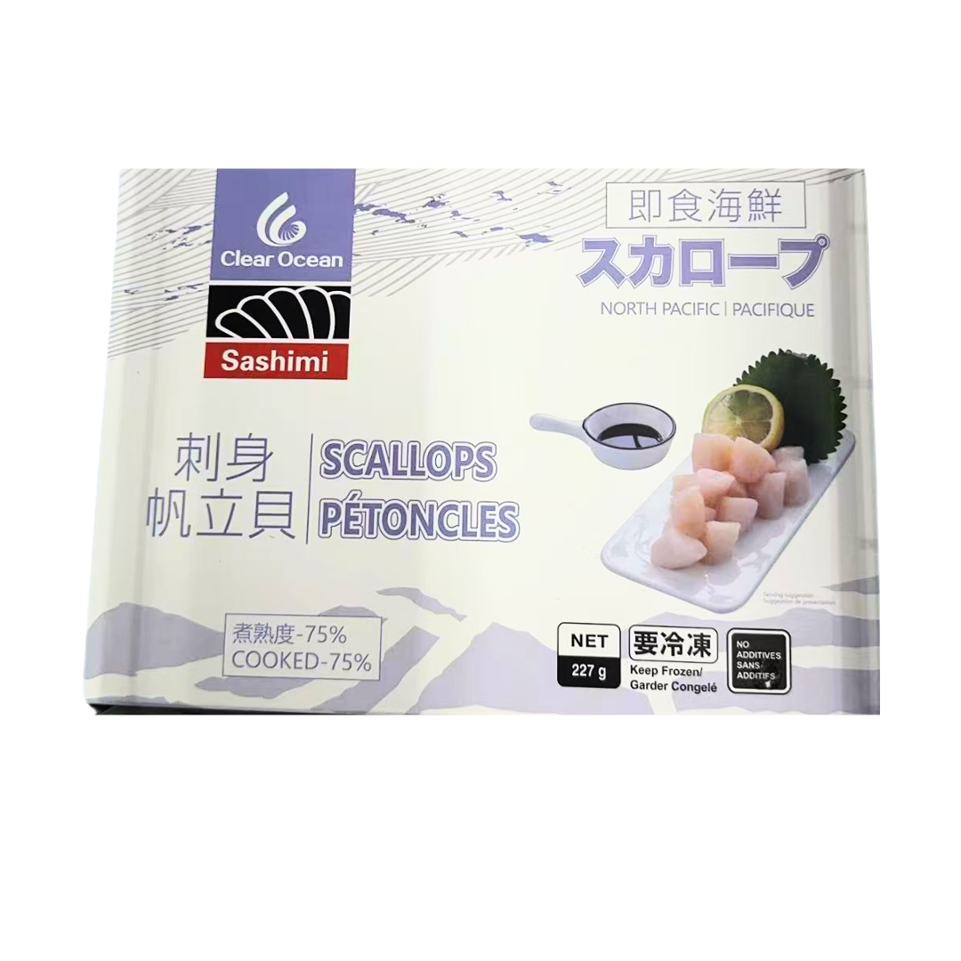 Clear Ocean Scallops 227g