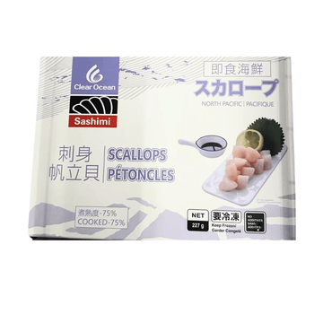 Clear Ocean Scallops 227g - Brandco Direct Inc