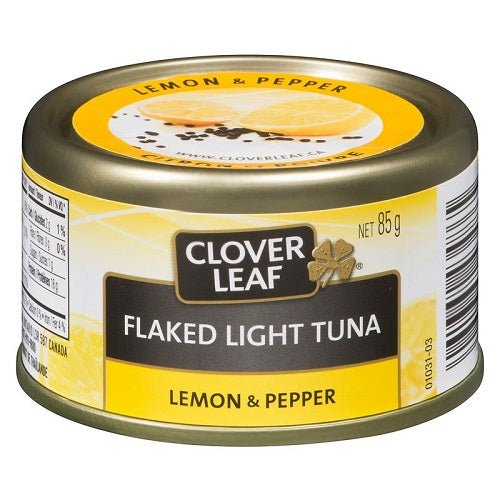 Clover Leaf Flaked Light Tuna Lemon & Pepper (85g) - Brandco Direct Inc