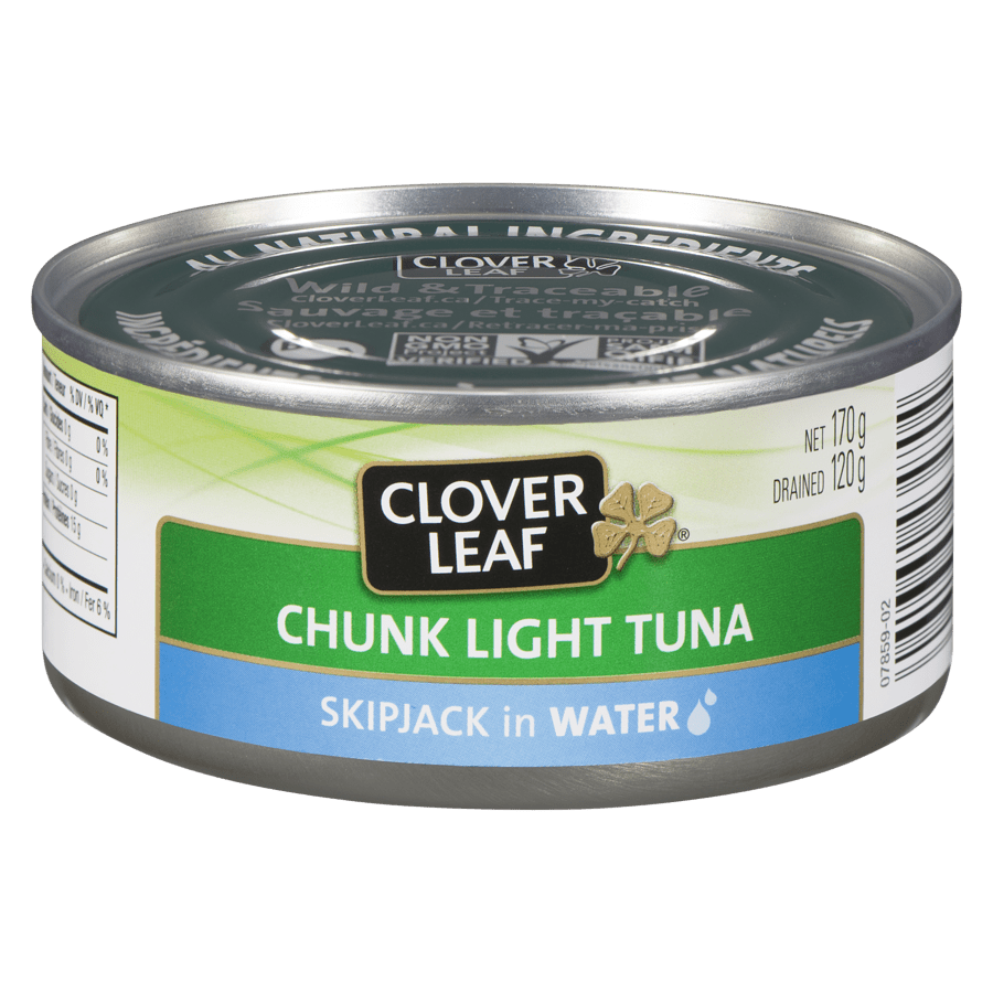 Clover Leaf Skipjack Chunk Light Tuna (170g) - Brandco Direct Inc